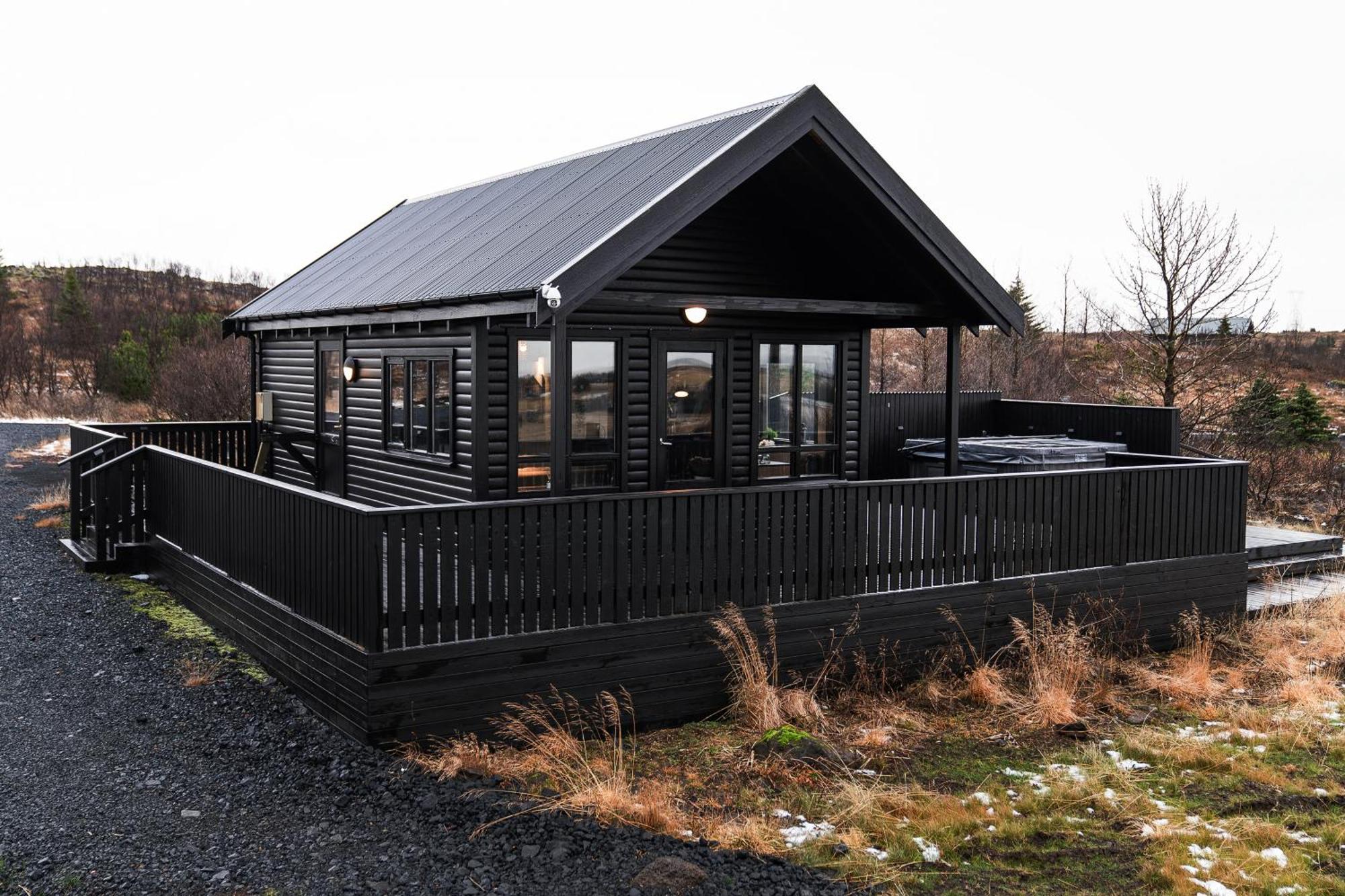 Cozy Cabin Near Golden Circle With Panoramic Views Mosfellsbaer Exteriér fotografie