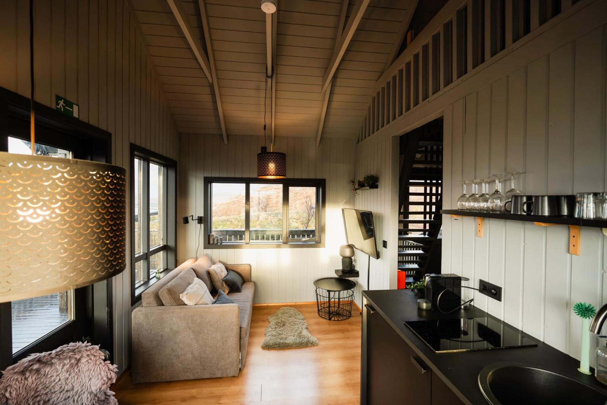 Cozy Cabin Near Golden Circle With Panoramic Views Mosfellsbaer Exteriér fotografie
