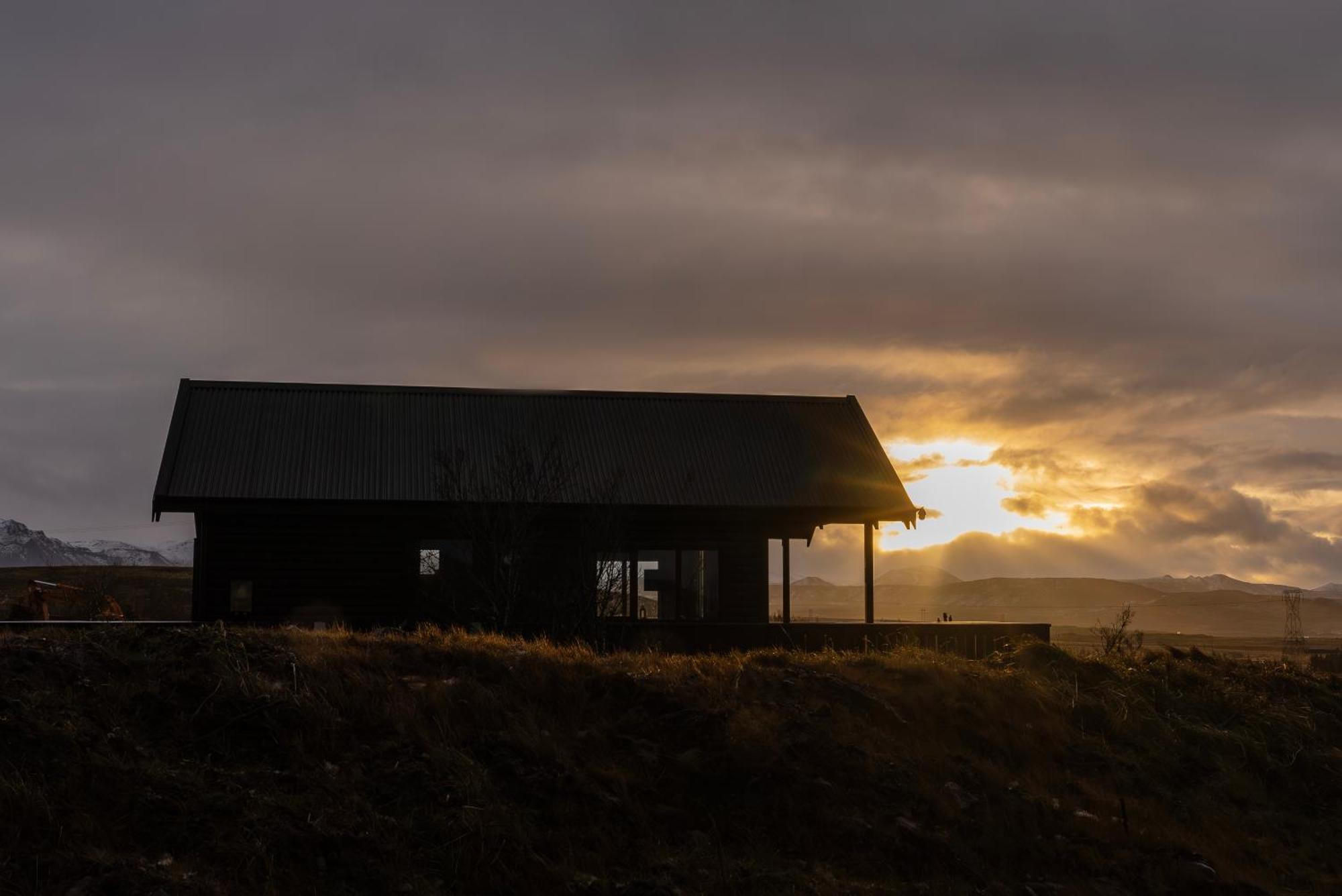 Cozy Cabin Near Golden Circle With Panoramic Views Mosfellsbaer Exteriér fotografie